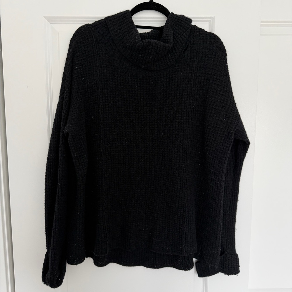 Free People | Women’s Black Knit Sweater